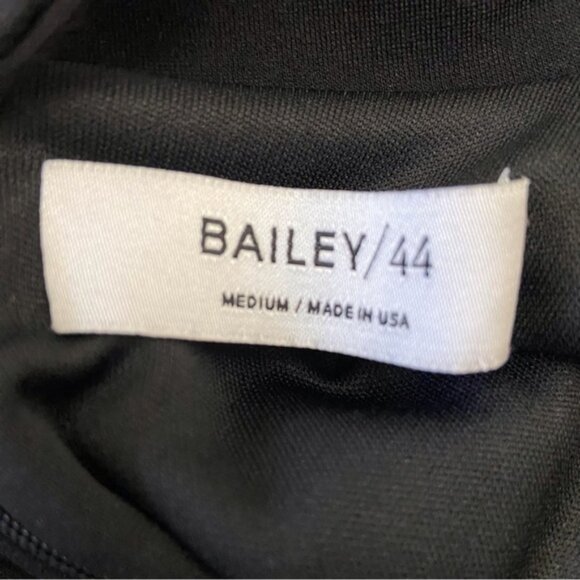 BAILEY 44 black dress cut out open neck sexy contemporary classic quality stretc - Picture 3 of 15